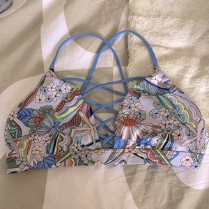Floral Sports Bra